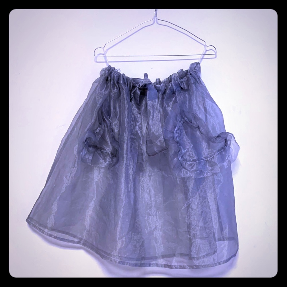 DESIGNER SHEER SKIRT